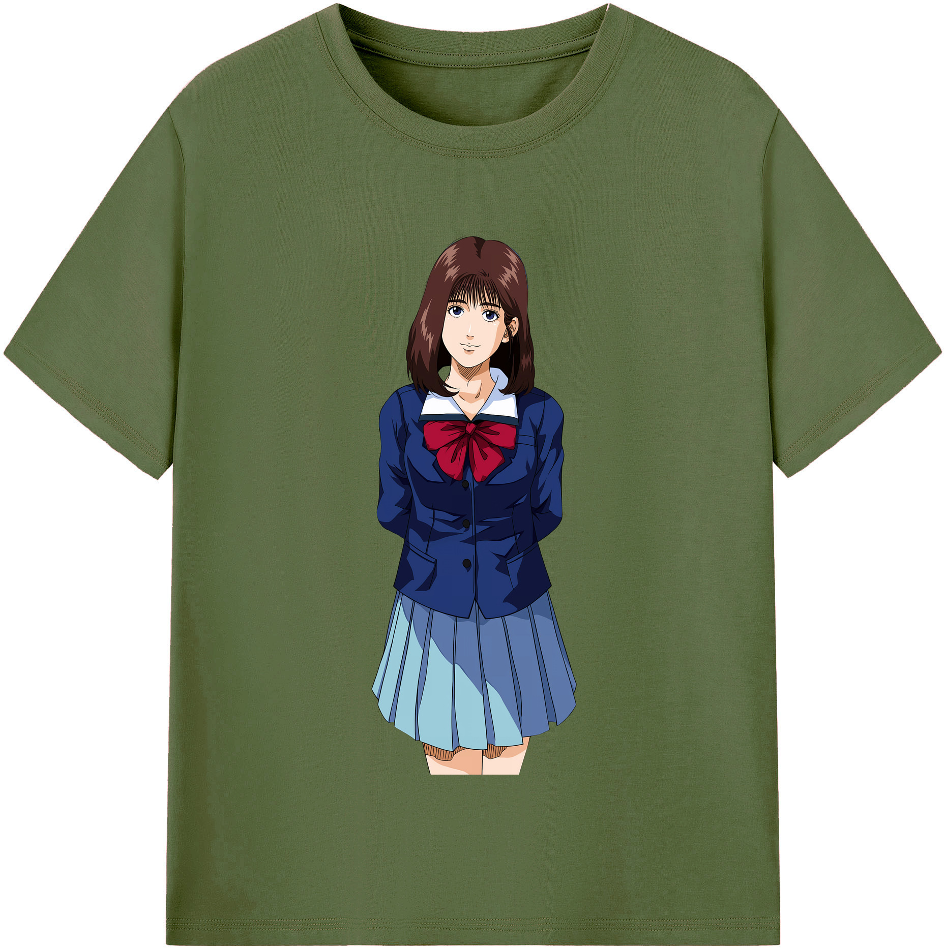 SLAM DUNK／スラムダンク 綿100％半袖Tシャツ（フロントプリント）